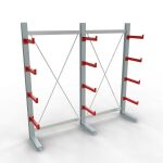 K 3000 Komplettregal, einseitig, 2500 x 2600 x 500 mm,...