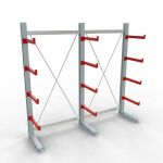 K 3000 Komplettregal, einseitig, 2500 x 2600 x 600 mm,...