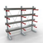 K 3000 Komplettregal, einseitig, 2500 x 2600 x 600 mm,...