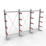 K 3000 Komplettregal, einseitig, 2500 x 3900 x 400 mm,...