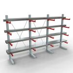 K 3000 Komplettregal, einseitig, 2500 x 3900 x 600 mm,...