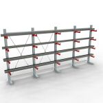 K 3000 Komplettregal, einseitig, 2500 x 5200 x 400 mm,...