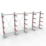 K 3000 Komplettregal, einseitig, 2500 x 5200 x 500 mm,...