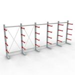 K 3000 Komplettregal, einseitig, 2500 x 6500 x 600 mm,...