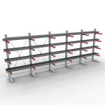 K 3000 Komplettregal, einseitig, 2500 x 6500 x 600 mm,...