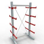 K 3000 Komplettregal, doppelseitig, 2500 x 1300 x 500 mm,...