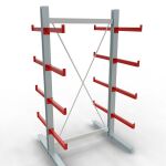 K 3000 Komplettregal, doppelseitig, 2500 x 1300 x 600 mm,...