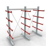 K 3000 Komplettregal, doppelseitig, 2500 x 2600 x 600 mm,...