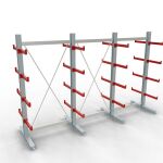 K 3000 Komplettregal, doppelseitig, 2500 x 3900 x 500 mm,...