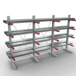 K 3000 Komplettregal, doppelseitig, 2500 x 3900 x 500 mm,...