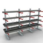 K 3000 Komplettregal, doppelseitig, 2500 x 3900 x 600 mm,...