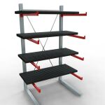 K 6000 Komplettregal, einseitig, 3000 x 1500 x 1250 mm,...