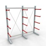 K 6000 Komplettregal, einseitig, 3000 x 3000 x 750 mm,...