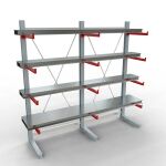 K 6000 Komplettregal, einseitig, 3000 x 3000 x 750 mm,...