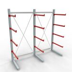 K 6000 Komplettregal, einseitig, 3000 x 3000 x 1000 mm,...