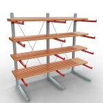 K 6000 Komplettregal, einseitig, 3000 x 3000 x 1250 mm,...