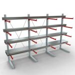 K 6000 Komplettregal, einseitig, 3000 x 4500 x 1000 mm,...