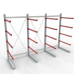 K 6000 Komplettregal, einseitig, 3000 x 4500 x 1250 mm,...