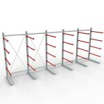 K 6000 Komplettregal, einseitig, 3000 x 7500 x 1250 mm,...