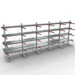 K 6000 Komplettregal, doppelseitig, 3000 x 2x 7500 x 2x...