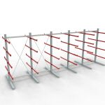 K 6000 Komplettregal, doppelseitig, 3000 x 2x 7500 x 2x...