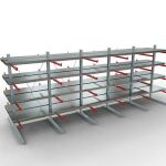 K 6000 Komplettregal, doppelseitig, 3000 x 2x 7500 x 2x...