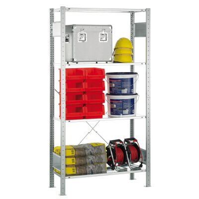 MULTIplus-Pack Fachbodenregal 1 Feld 4 Ebenen 300 mm